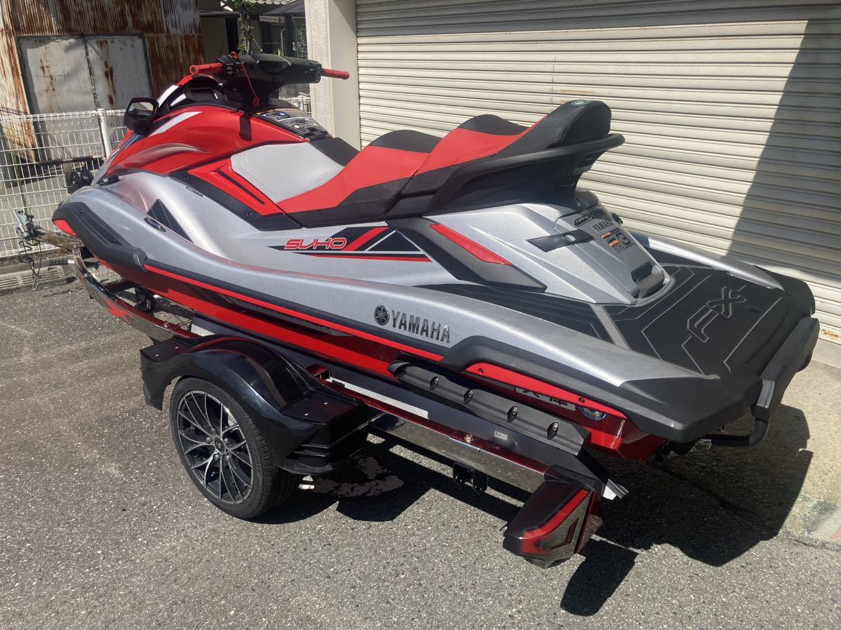 YAMAHA Yamaha FX Cruiser SVHO 2020 year 11 Hour MAX tralier set stainless steel body ADEL 2021 year 