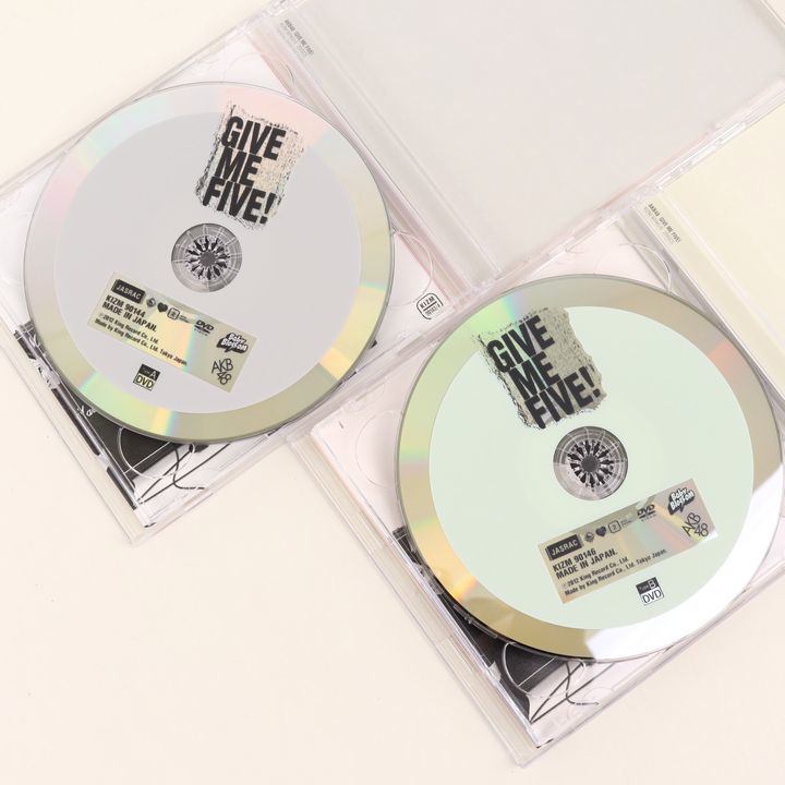 CD DVD GIVE ME FIVE! ギヴ ミー ファイブ 数量限定生産盤 劇場盤 3点セット まとめて アイドル AKB48 同梱不可_画像7