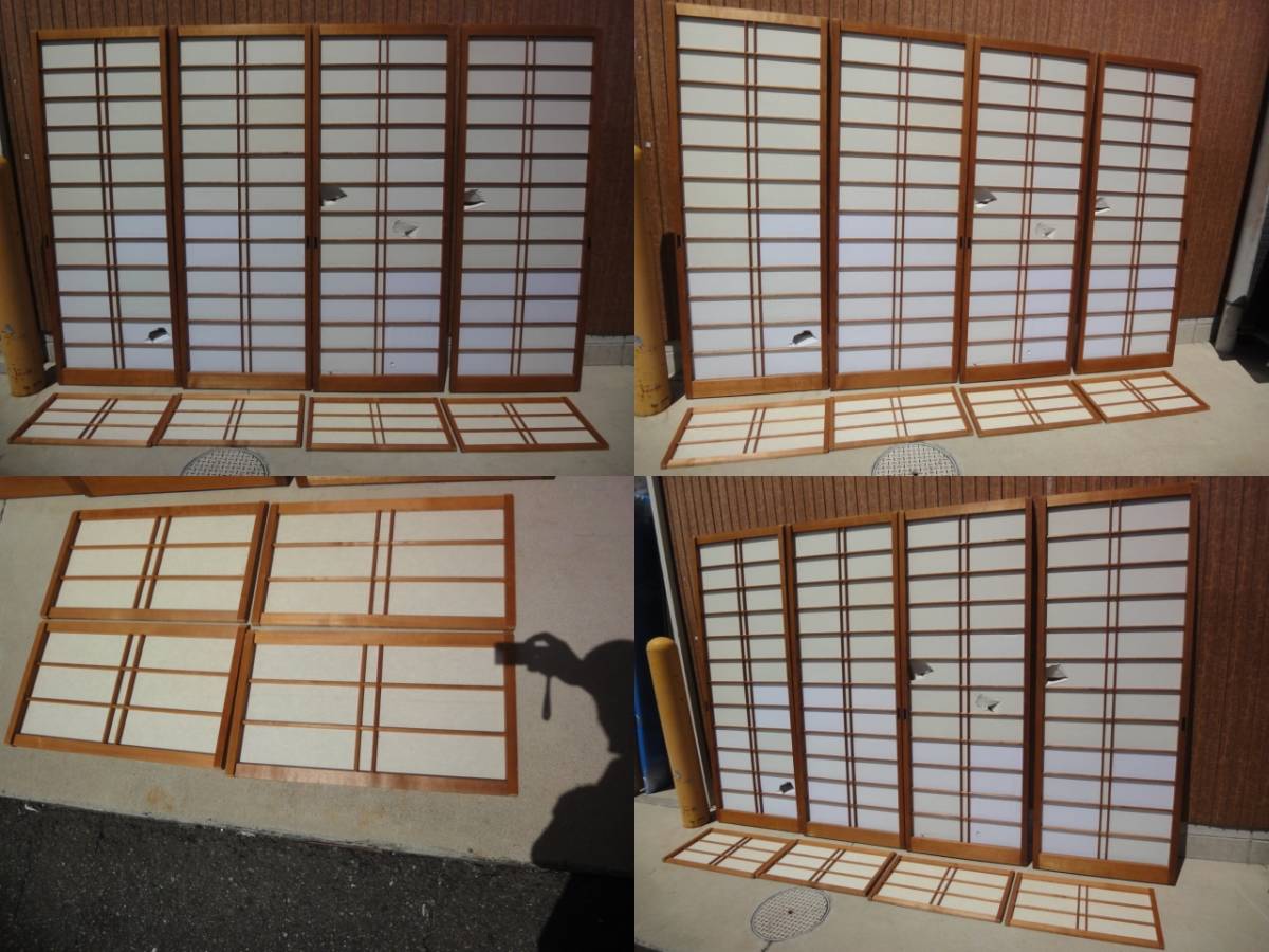 あなたにおすすめの商品 S-341 昭和レトロ 時代 ビンテージ建具 雪見