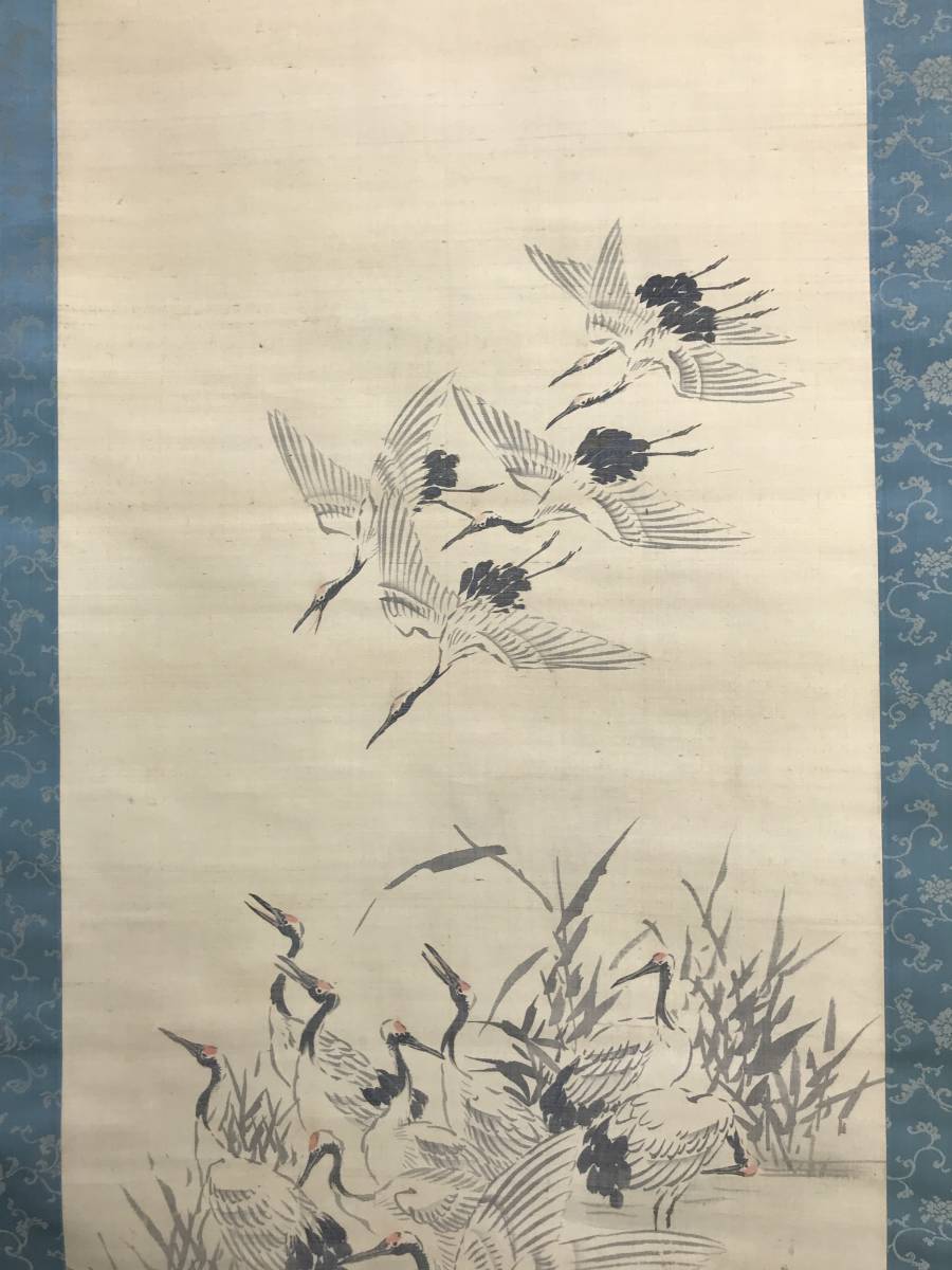 驚きの値段で】 作者不詳/湖畔双鹿図/掛軸☆宝船☆Z-564の通販 驚きの値段で】 作者不詳/湖畔双鹿図/掛軸☆宝船☆Z-564の通販