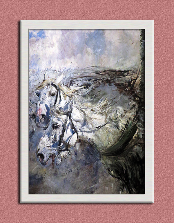 イタリア 馬の絵-