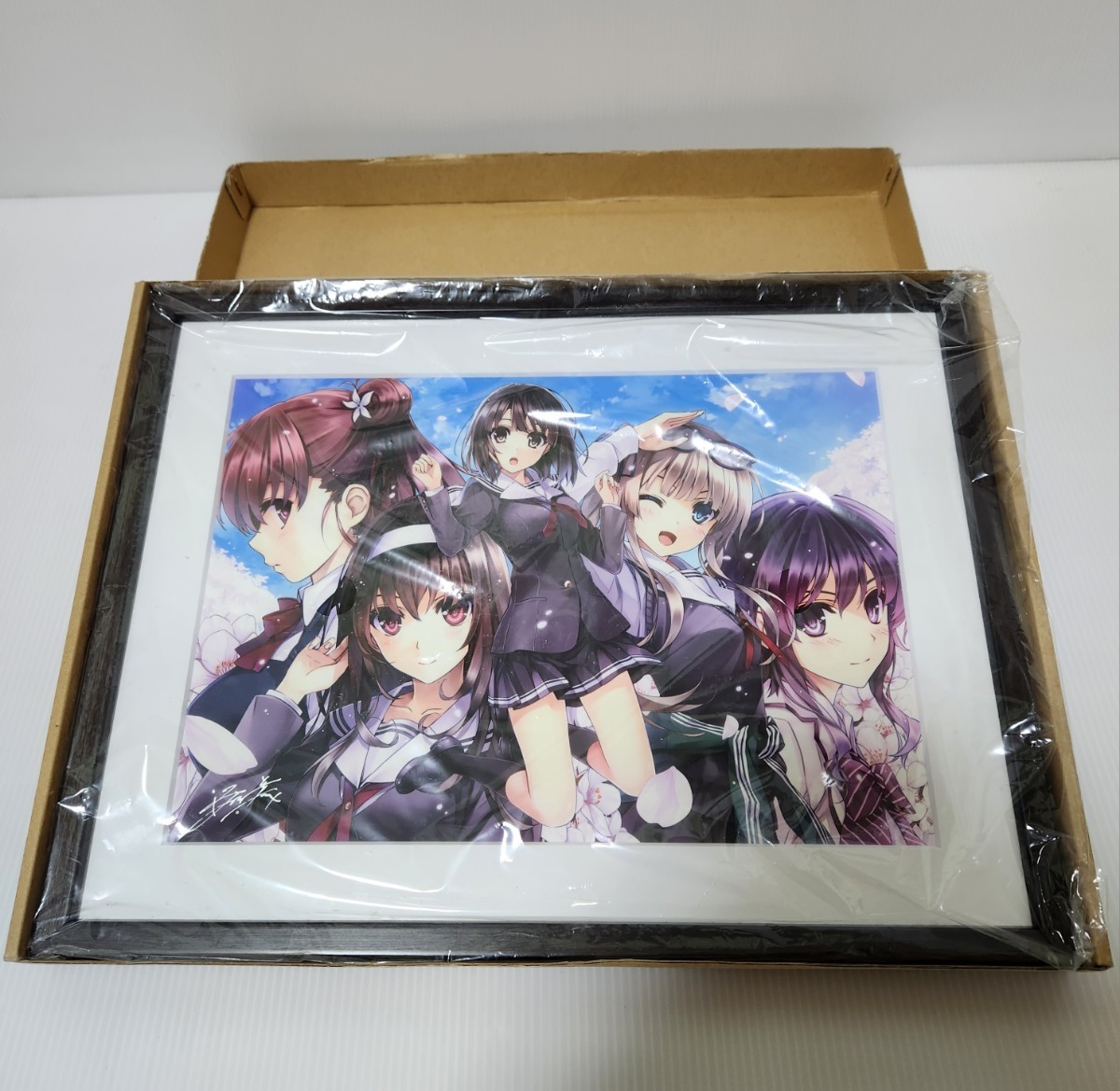 美しい 【富士見ファンタジア文庫25周年記念祭】冴えない彼女の育てかた サイン入複製原画 深崎暮人 イラスト集、原画集 美しい 【富士見ファンタジア文庫25周年記念祭】冴えない彼女の育てかた サイン入複製原画 深崎暮人 イラスト集、原画集
