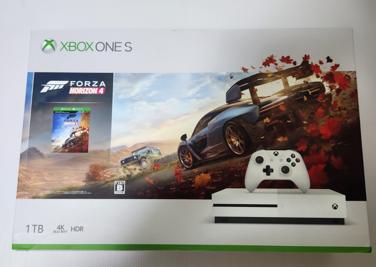 美品Xbox One S 1 TB Forza Horizon 4 同梱版－日本代購代Bid第一推介