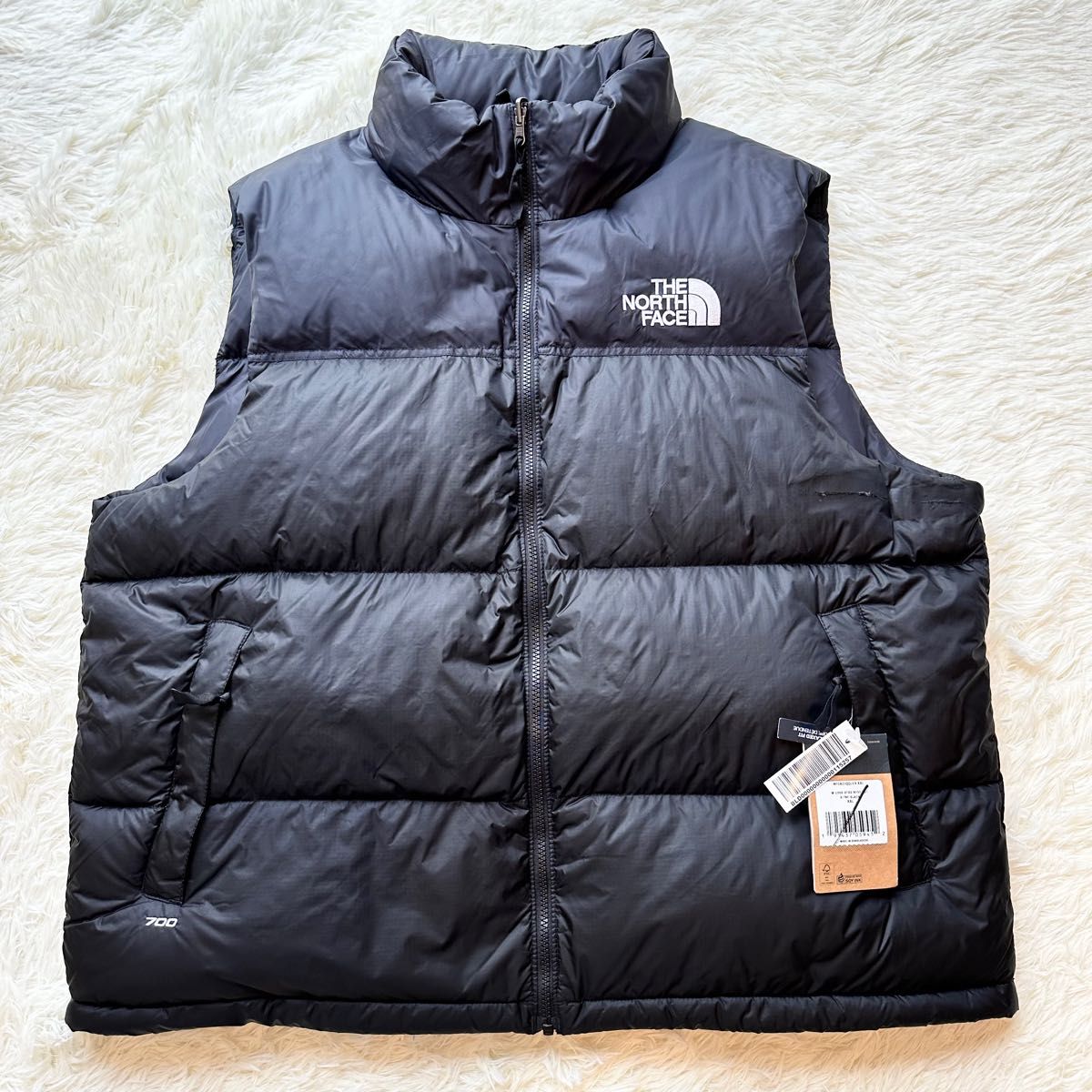 THE NORTH FACE ノースフェイス NUPTSE レトロヌプシベスト ダウン ブラック 黒 XXL