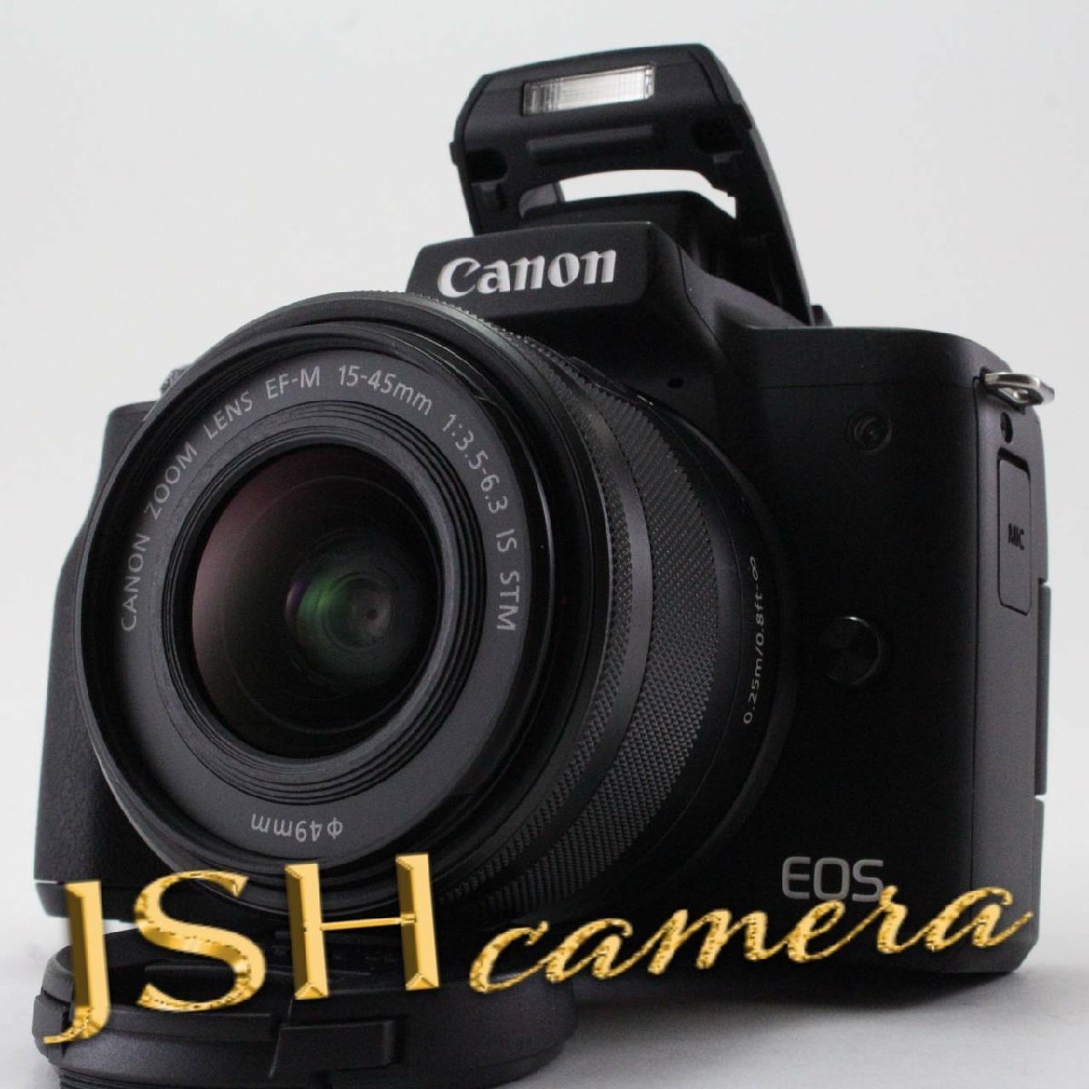 贈り物 【中古】Canon ミラーレス一眼カメラ EOS Kiss M2 標準ズーム