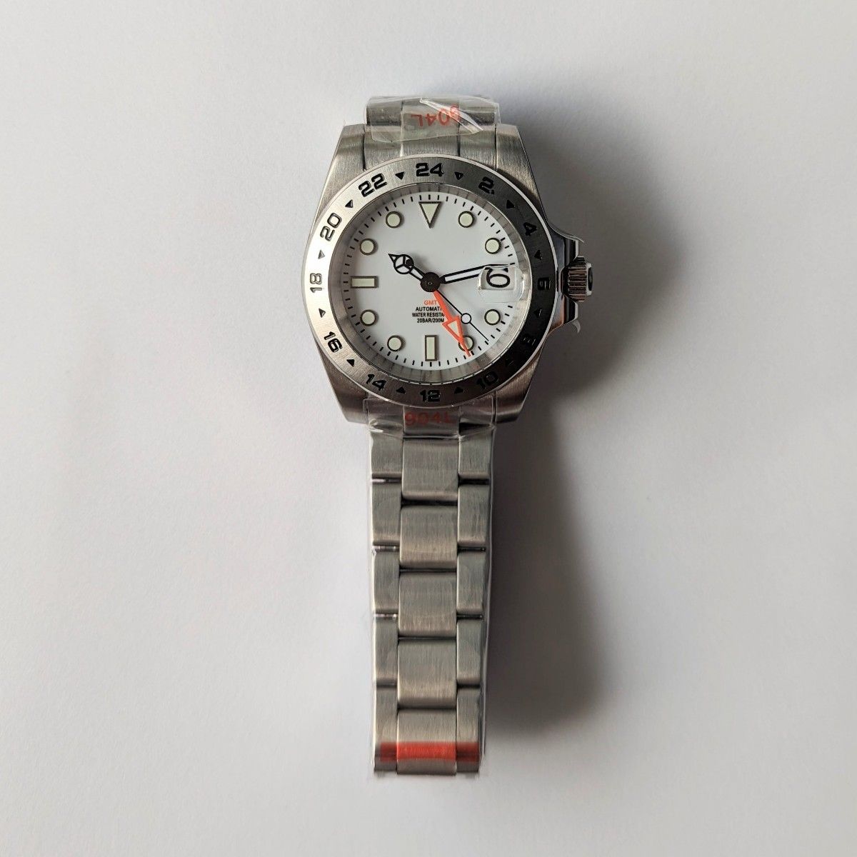 新品 NH34 GMT MOD 自動巻 高品質 ムーブメント 腕時計 オマージュ グラフ ノーロゴ