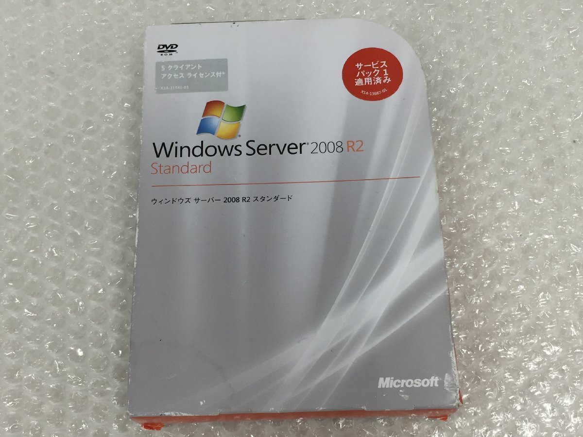 Microsoft Windows Server 2008 R2　Standardプロダクトキーのみ　DVD欠品