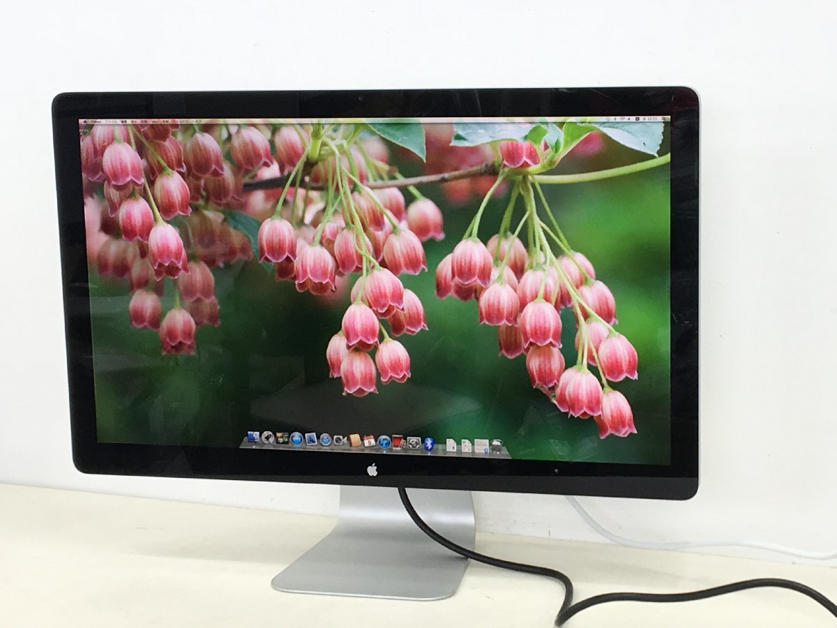 Apple A1407 27型液晶モニター Thunderbolt Display 　中古品　（管：2F-M）_画像1