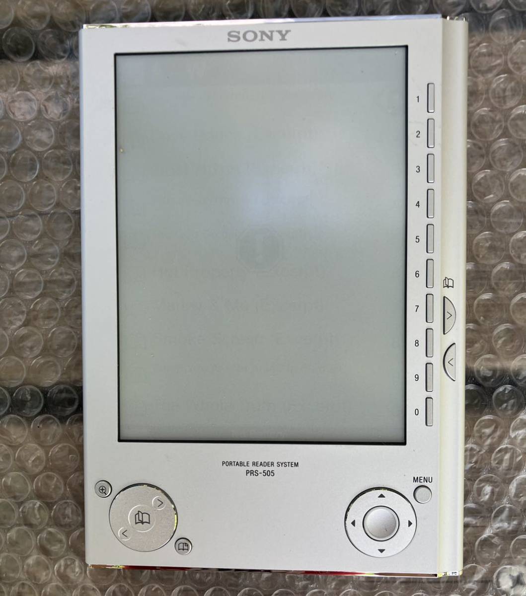 SONY foreign model ebook reader PRS-505 body only junk free shipping 