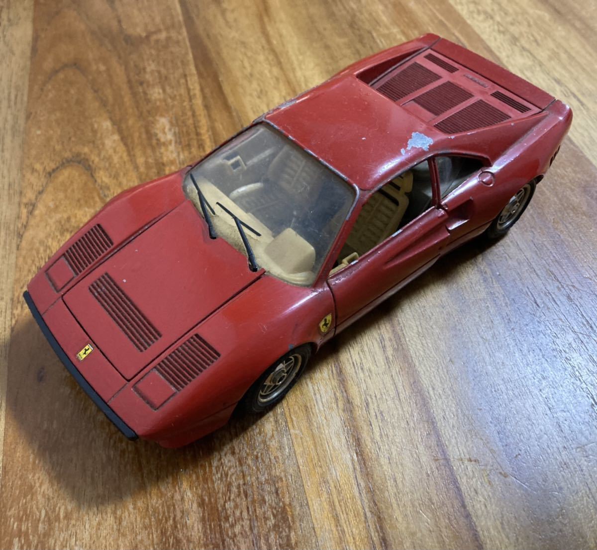 昭和レトロ品 1984年 ミニカー　ヴィンテージ ブラーゴ 1/24 イタリア製 フェラーリ 288GTO 送料無料_画像1