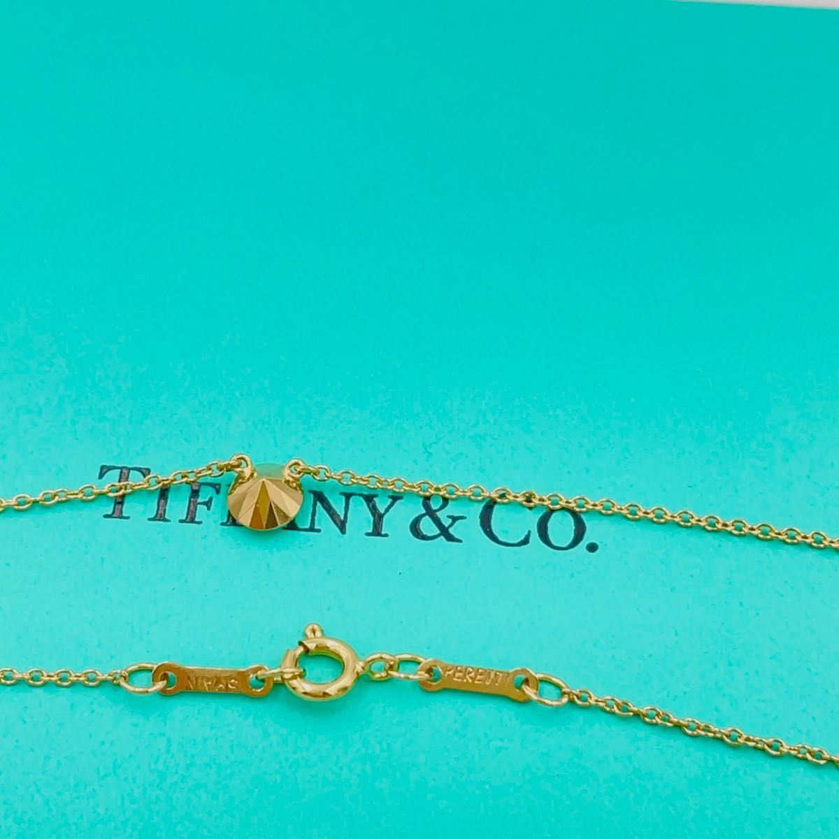 TIFFANY&Co.ティファニーファセット カット ダイヤ ネックレス K18