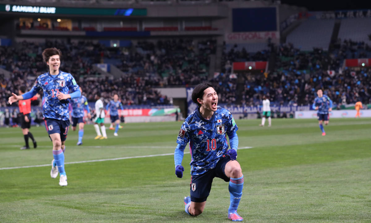 2021 2022 日本代表 南野拓実 選手支給品 ユニフォーム カタール W杯 最終予選 セレッソ アディダス 長袖 炎 ドーハ Japan Minamino 21 22の画像10