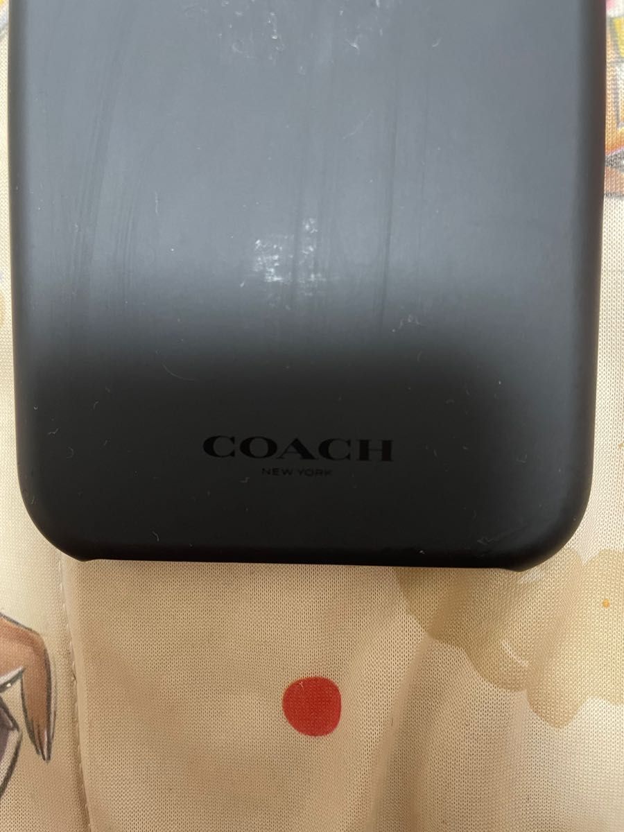 iPhone 11 COACH スマホケース ブラック ハードケース