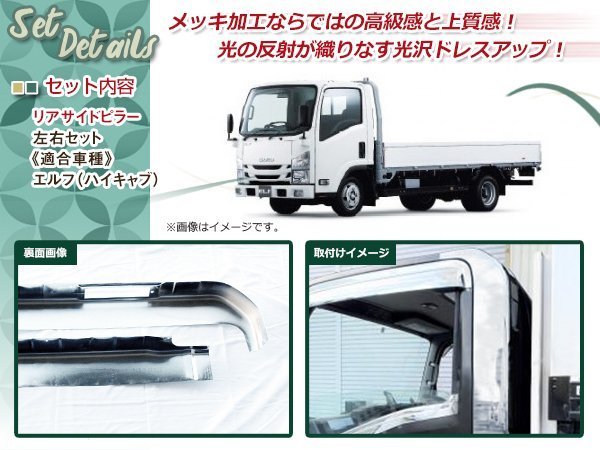 大型商品 いすゞ エルフ リア サイド ピラー ハイキャブ車 標準