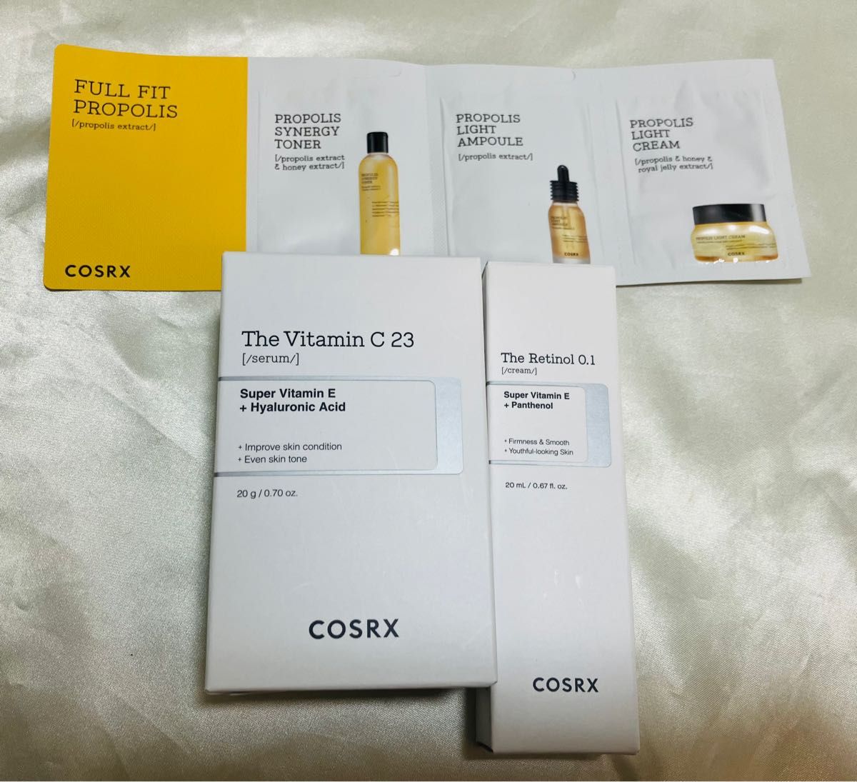 COSRX   ザ レチノール0.1クリーム　ザビタミンC23    
