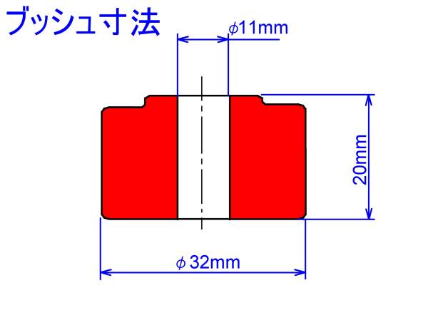 スタビ エンドリンク ブッシュ,スタビライザー ブッシュ/サバーバン,アストロ,S10,ユーコン,ブレイザー,C/K,タホ,ユーコン_画像2