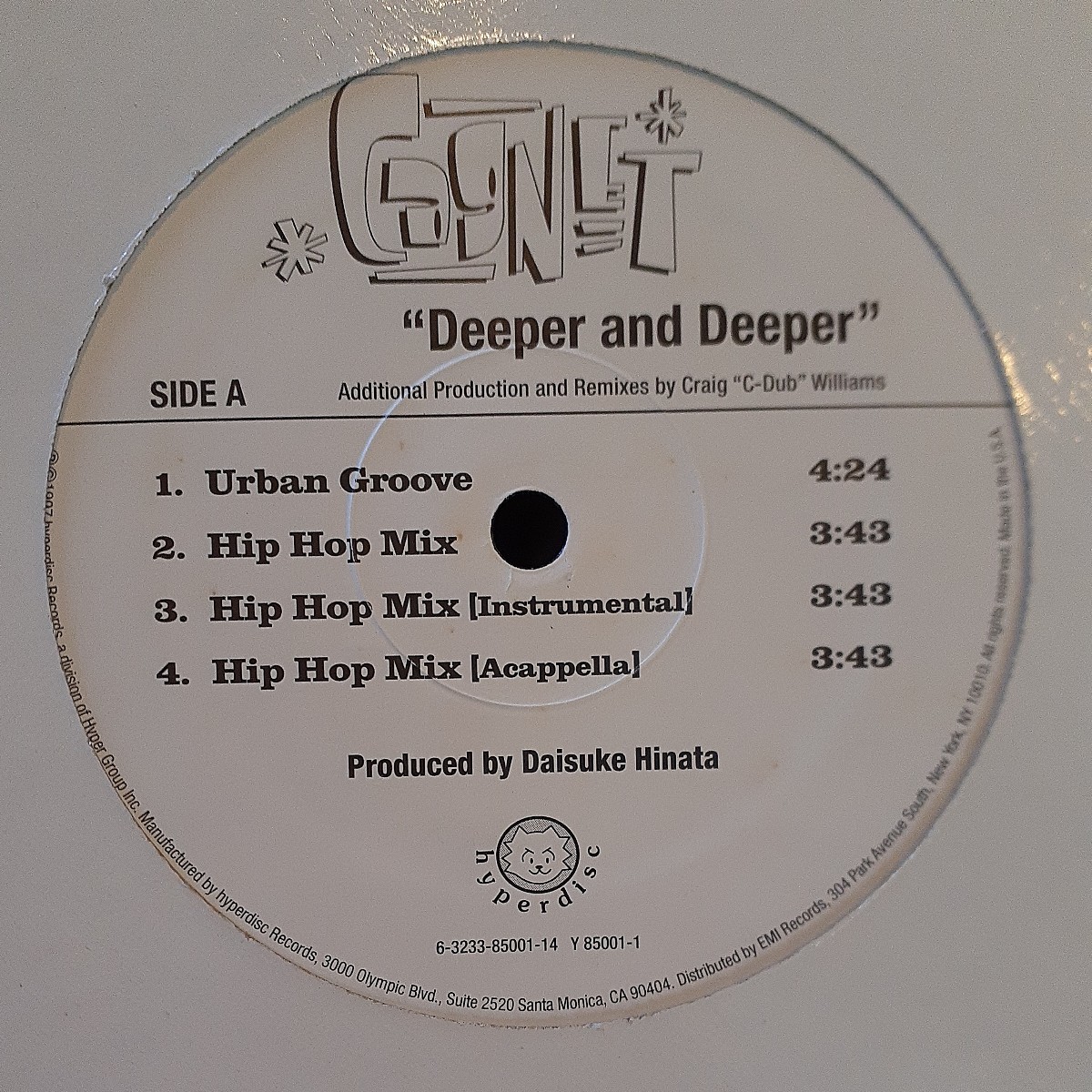 CAGNET / DEEPER AND DEEPER /ロンバケ,和モノ,JAPANESE R&B,JUNGLE,キムタク,HINATA DAISUKE,日向大介,木村拓哉,山口智子_画像1