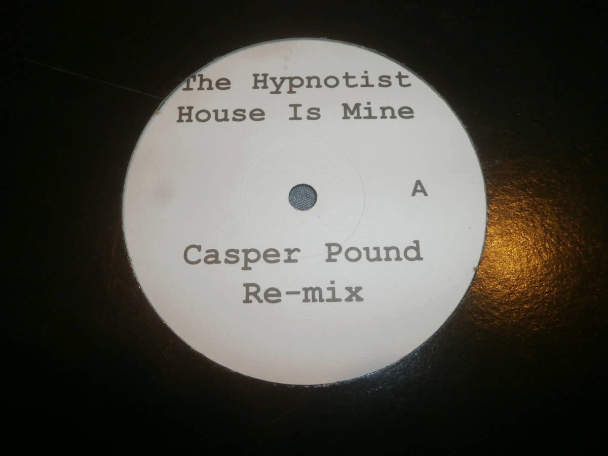 THE HYPNOTIST HOUSE IS MINE (CASPAR POUND REMIX) /RISING HIGH RECORDS RSNLTD 001/RAVE _画像1