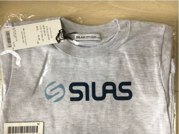 Silas S/S OLD LOGO TEE KIDS 5T 110 centimeter gray new goods unused Silas Kids T-shirt 