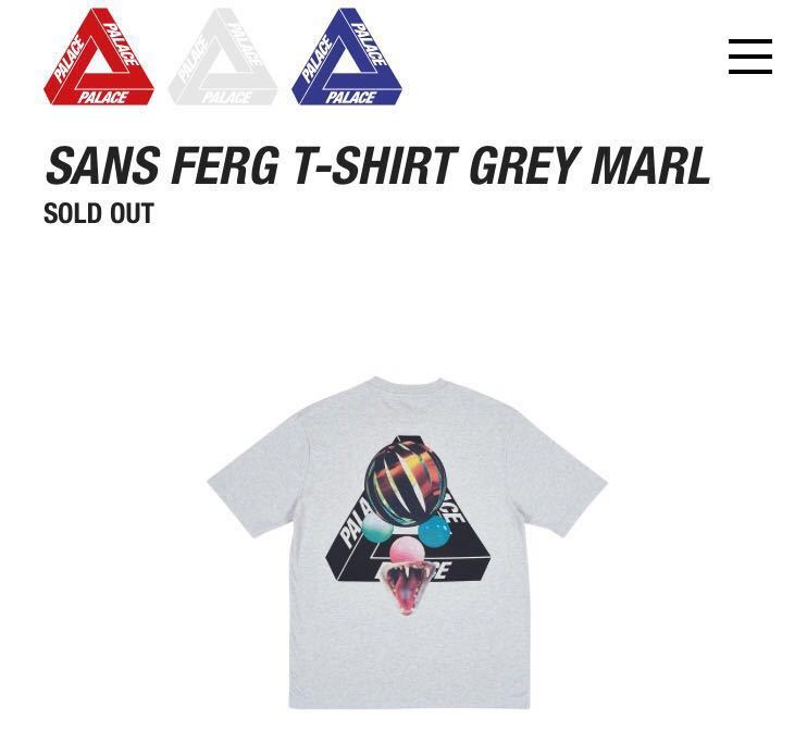 【日本限定モデル】 S MARL GREY T-SHIRT FERG SANS SUMMER 18 SKATEBOARDS PALACE ONLINE購入 Tri-Ferg Small グレー 灰 Tシャツ パレス 新品未使用 正規品 Sサイズ以下 【日本限定モデル】 S MARL GREY T-SHIRT FERG SANS SUMMER 18 SKATEBOARDS PALACE ONLINE購入 Tri-Ferg Small グレー 灰 Tシャツ パレス 新品未使用 正規品 Sサイズ以下