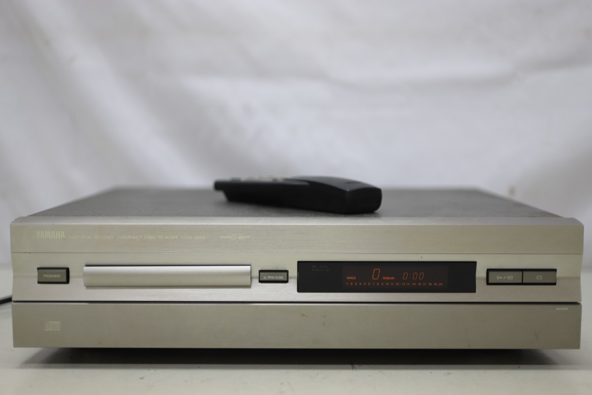 【逸品】 ヤマハ CDX-993 YAMAHA CDプレーヤー VT98990)付(B0386) リモコン(CDX YAMAHA 【逸品】 ヤマハ CDX-993 YAMAHA CDプレーヤー VT98990)付(B0386) リモコン(CDX YAMAHA
