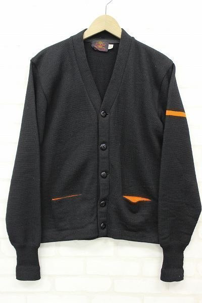 注目のブランド 1T4579■Kandel ビンテージ レタードニットカーディガン 50s カーディガン 注目のブランド 1T4579■Kandel ビンテージ レタードニットカーディガン 50s カーディガン