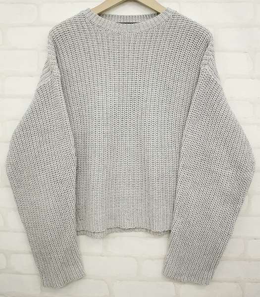 独特な knit neck crew 3G 16ss 2T1630□UNUSED sweater クルーネック