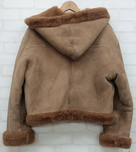 2J3678#FAR EAST ISMf- dead mouton jacket fur East izm