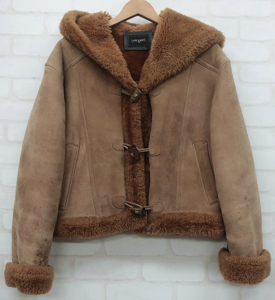 2J3678#FAR EAST ISMf- dead mouton jacket fur East izm