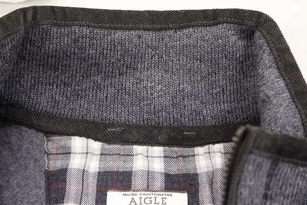 2T3929■エーグル THERMO KIT J ニットフリースジャケット AIGLE_画像5