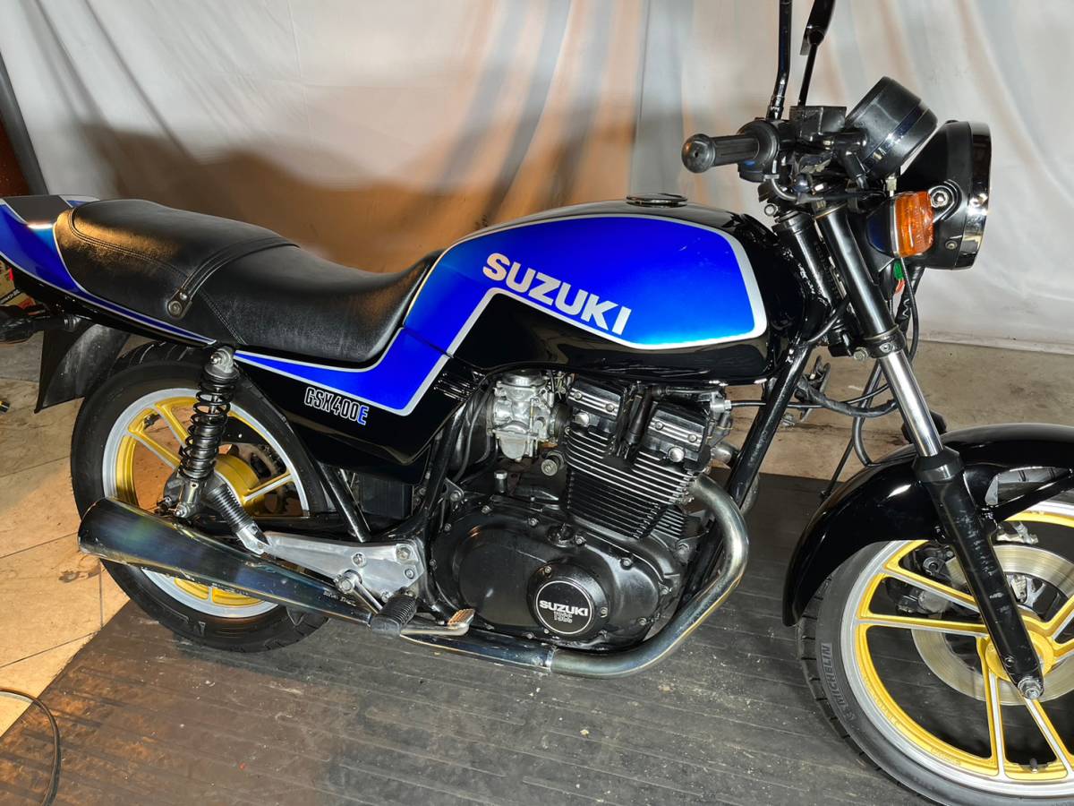 ヤフオク! - GSX400E エンジン絶好調!! 人気カラー!! ゴキ