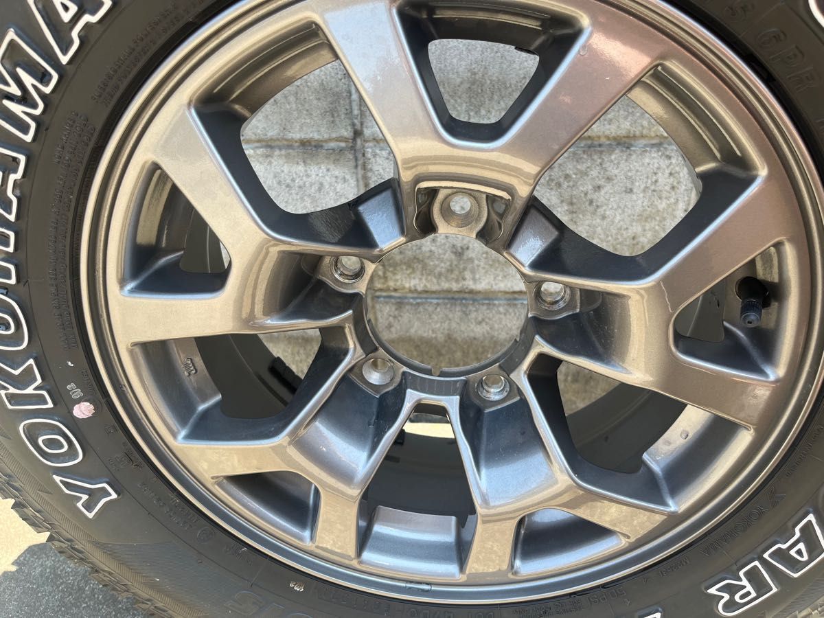 ヨコハマ GEOLANDAR A/T G015＋新型ジムニーシエラ純正ホイール