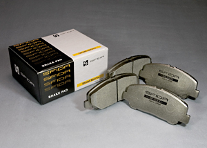 APP ブレーキパッド SFIDA AP-5000 リア ダイハツ パイザー G301G リアディスクブレーキ 1996年08月～ 入数：1セット(左右) 107R_画像1