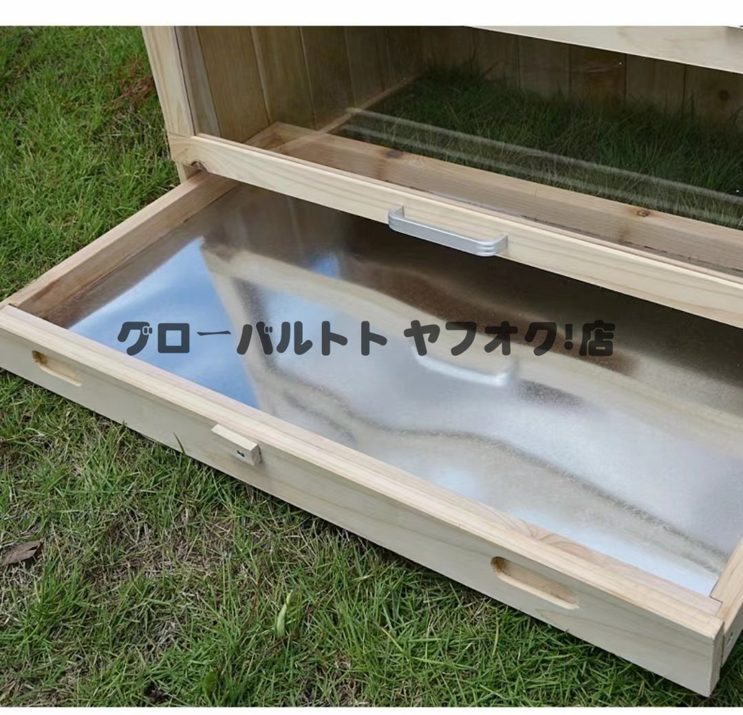  super popular reptiles small animals Golden hamster hamster cage breeding case case house small shop wooden front opening transparent ventilation construction type tabletop opening and closing S738