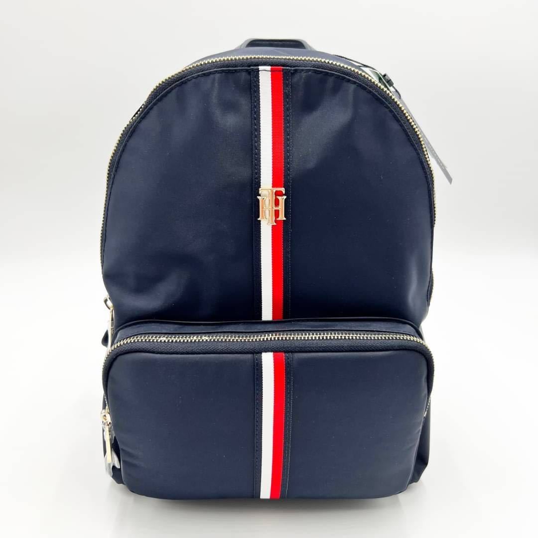 新品 未使用】TOMMY HILFIGER トミーヒルフィガー バックパック 紺