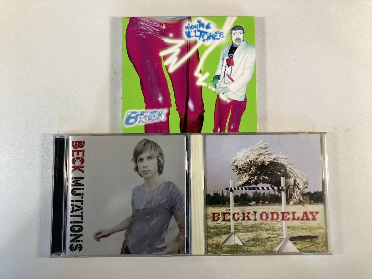 W7319 BECK 国内盤 3枚セット｜Odelay Mutations Midnite Vultures オディレイ ミューテイションズ ミッドナイト・ヴァルチャーズ ベック_画像1