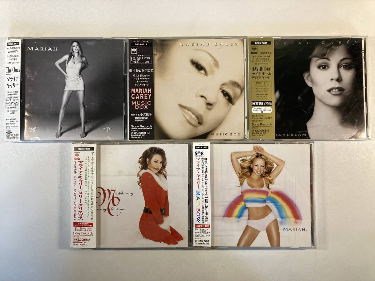 WB7326 マライア・キャリー CD 国内盤 帯付き アルバム 5枚セット｜PayPayフリマ