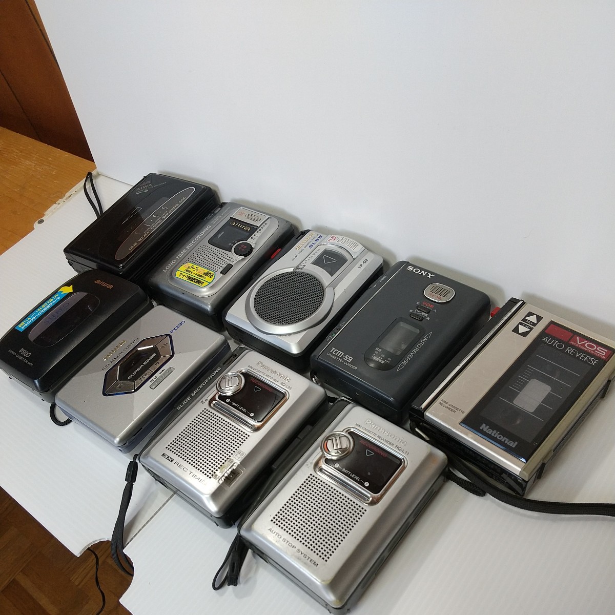 AIWA Panasonic National SONY カセットプレーヤー カセットレコーダー