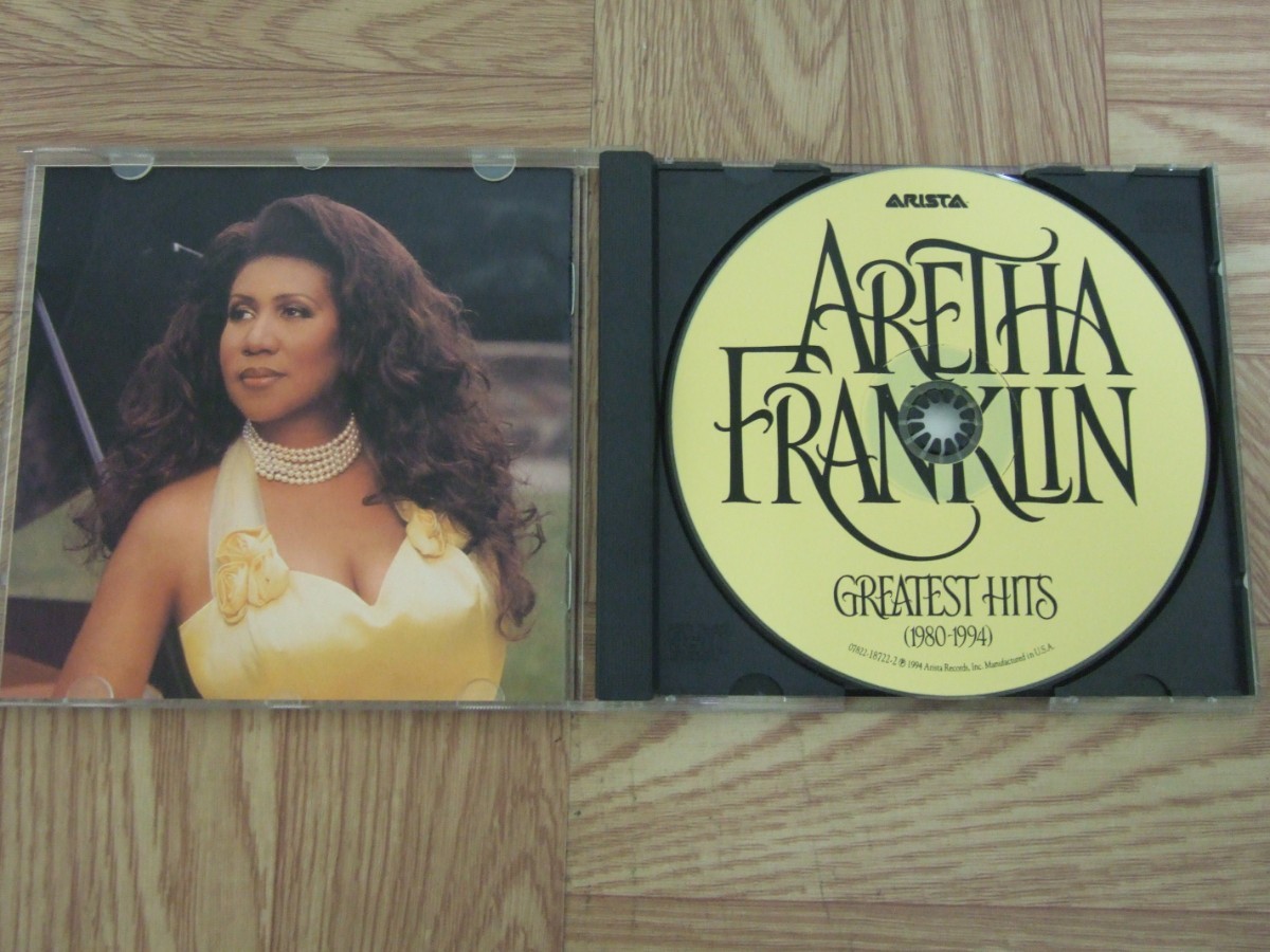 【CD】アレサ・フランクリン ARETHA FRANKLIN / GREATEST HITS (1980-1994) 米盤