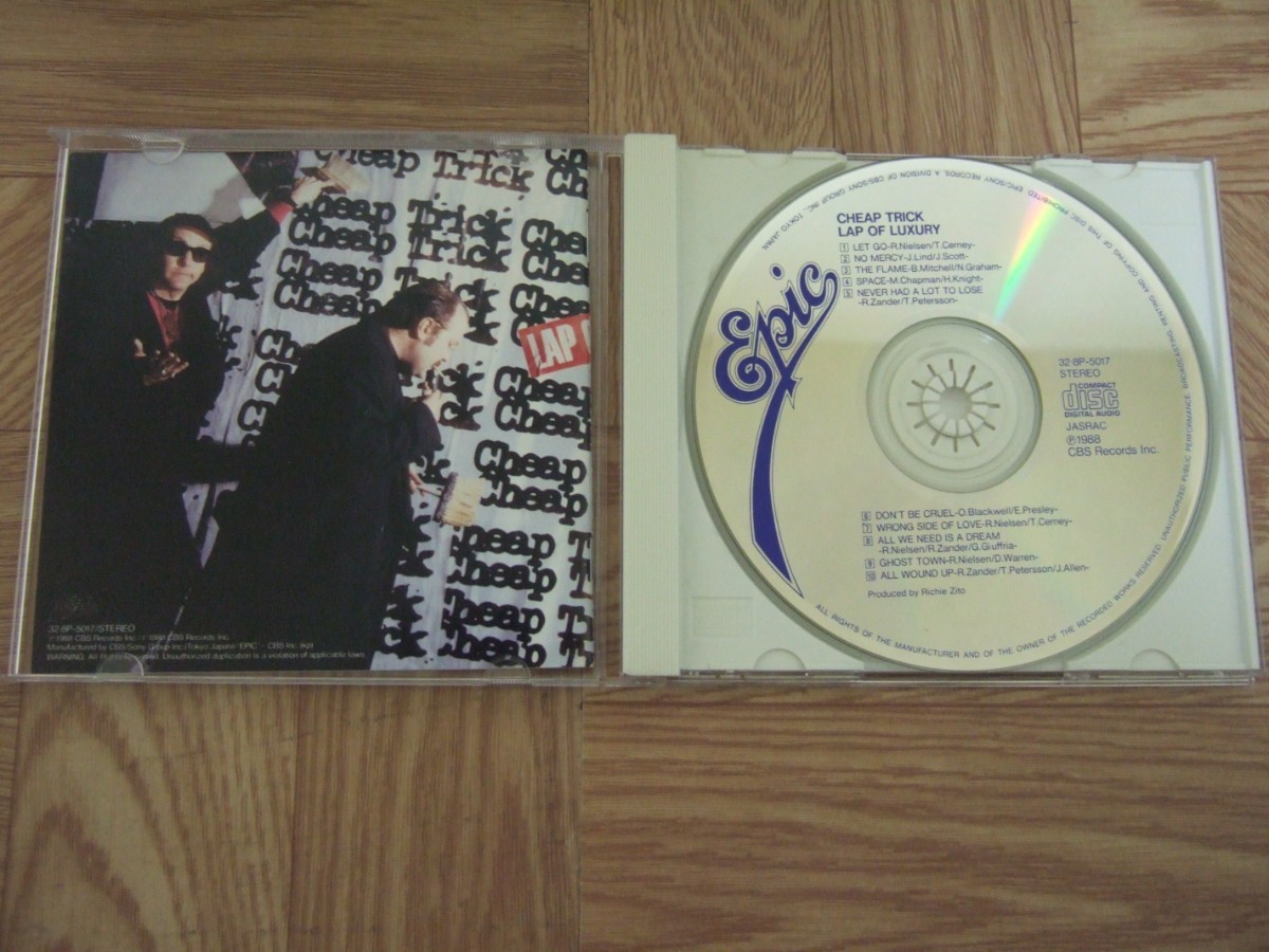 【CD】チープ・トリック CHEAP TRICK / 永遠の愛の炎　国内盤 32-8P-5017