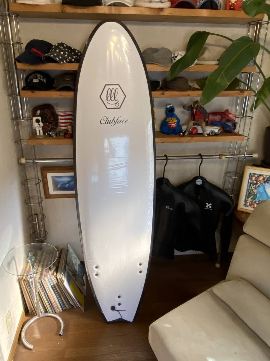 Бизнес продажи ★ Surfboard ★ 1Set ★ Новый ★ 6'4 Softboard ★ Ручная форма ★ Белая/черная линия ■ Индивидуальная остановка транспорта Seino