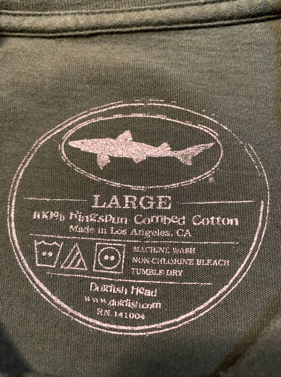 古着 Dogfish Head Tシャツ ロサンゼルスアパレル アメリカ 企業 デラウエア クラフトビール メンズ L_画像4