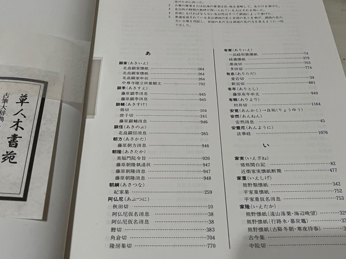 草人木書苑　古筆大辞典　3 春名好重　淡交社