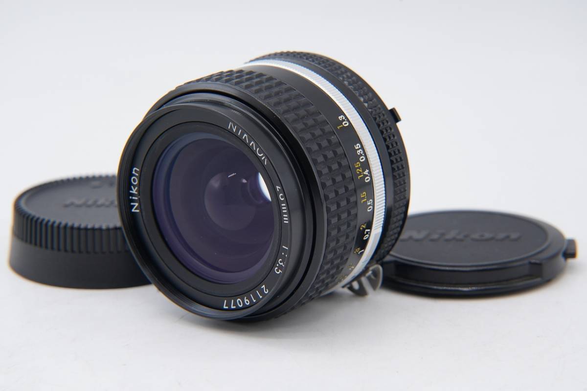 【 並品 】 ニコン NIKON Ai-s NIKKOR 28mm f3.5　 ＭＦ　レンズ #911