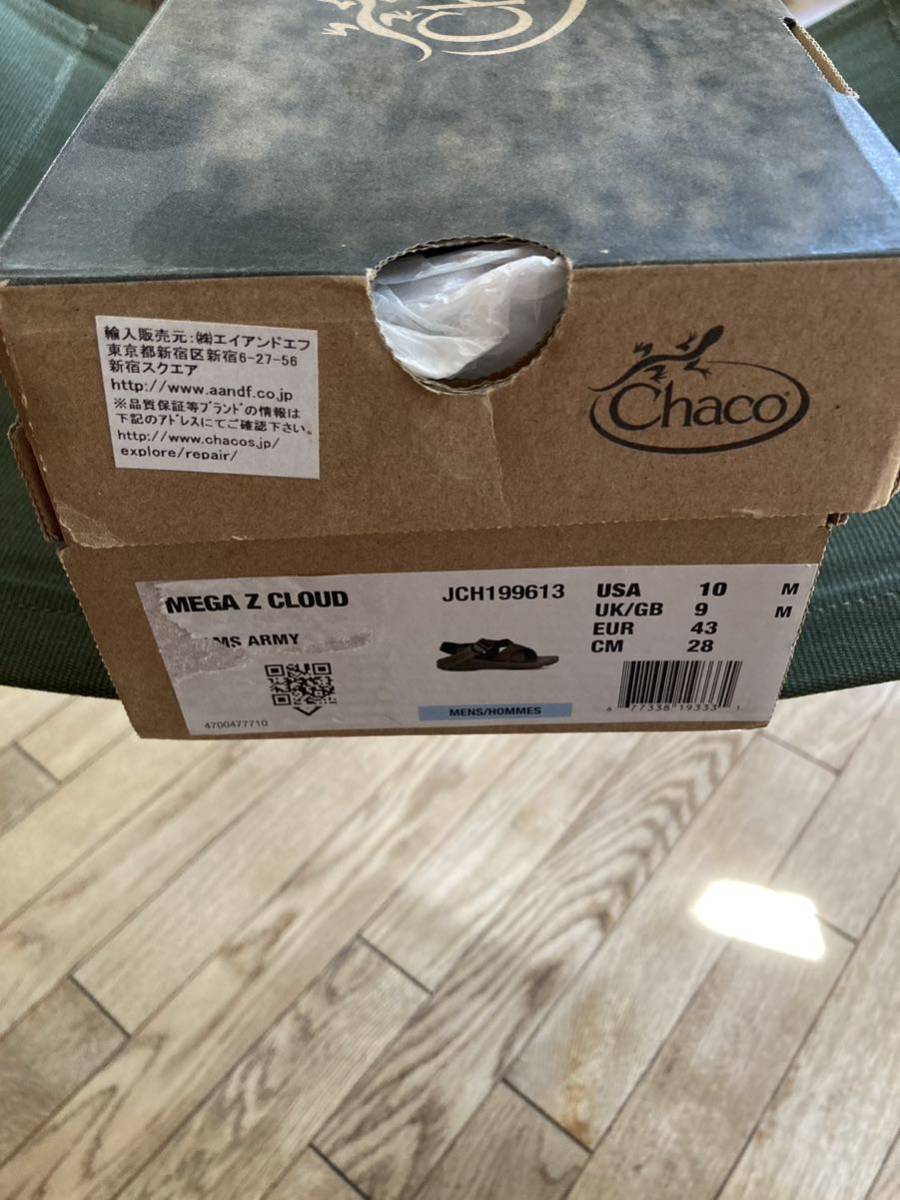 Chaco BEAMS специальный заказ MEGA Z CLOUD BEAMS ARMY US10 chaco сандалии оливковый 