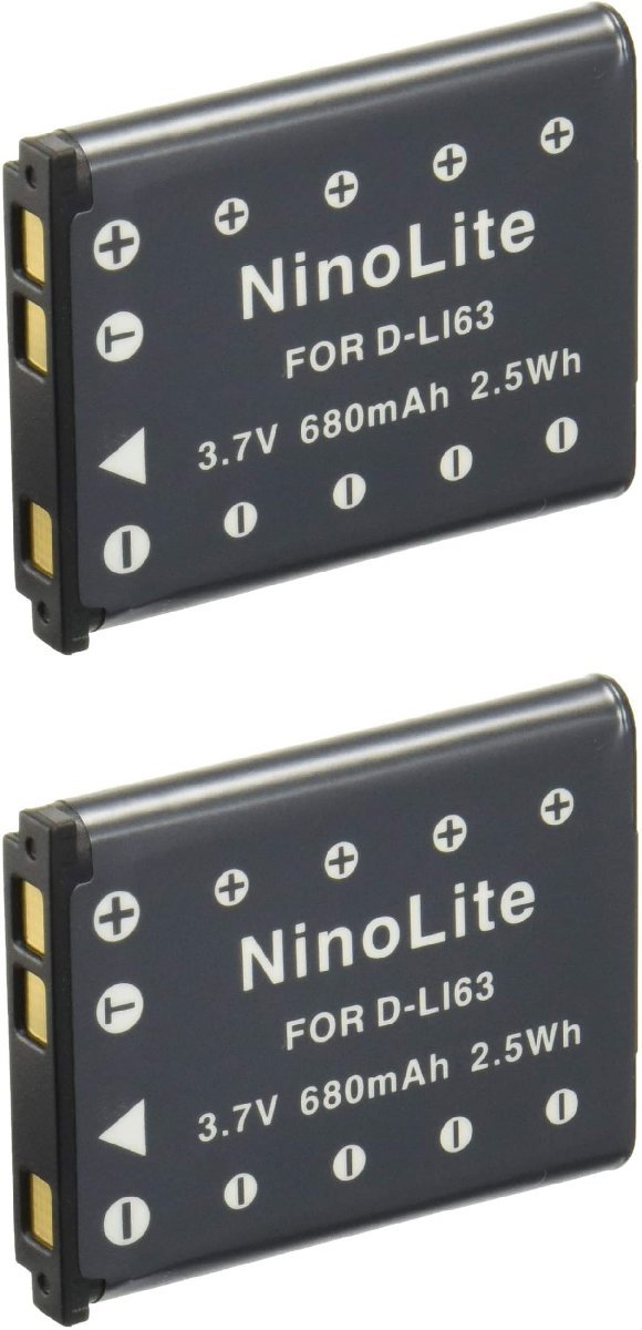 2個セット OLYMPUS オリンパス LI-40B LI-42B 互換バッテリー TG-320 VH-210 / G-310 μ-7050 μ-7040 μ-7020 等 対応 LI-40C LI-41C対応_画像1