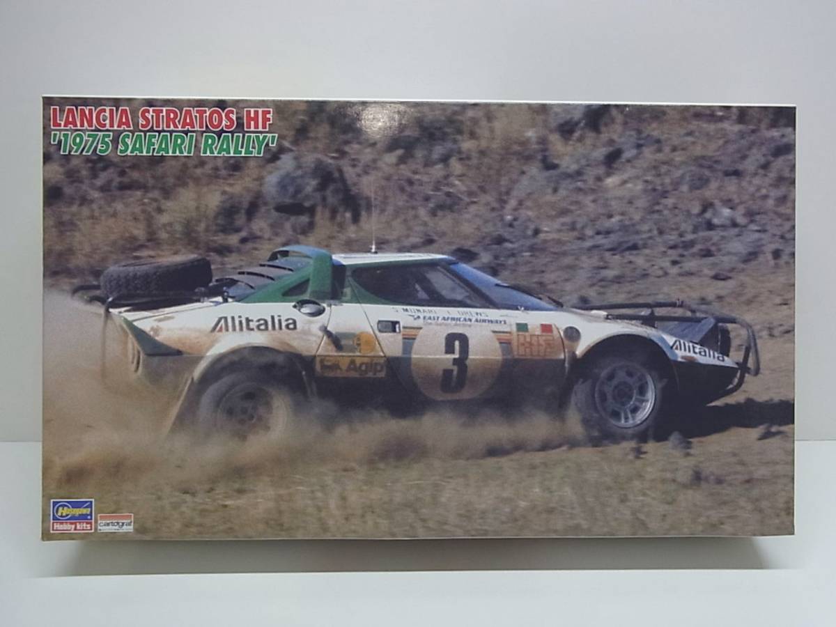 Lancia Stratos HF 1975 Safari Hasegawa 1/24◆PA87B    原文:ランチア ストラトス HF 1975 サファリ ハセガワ 1/24◆PA87B