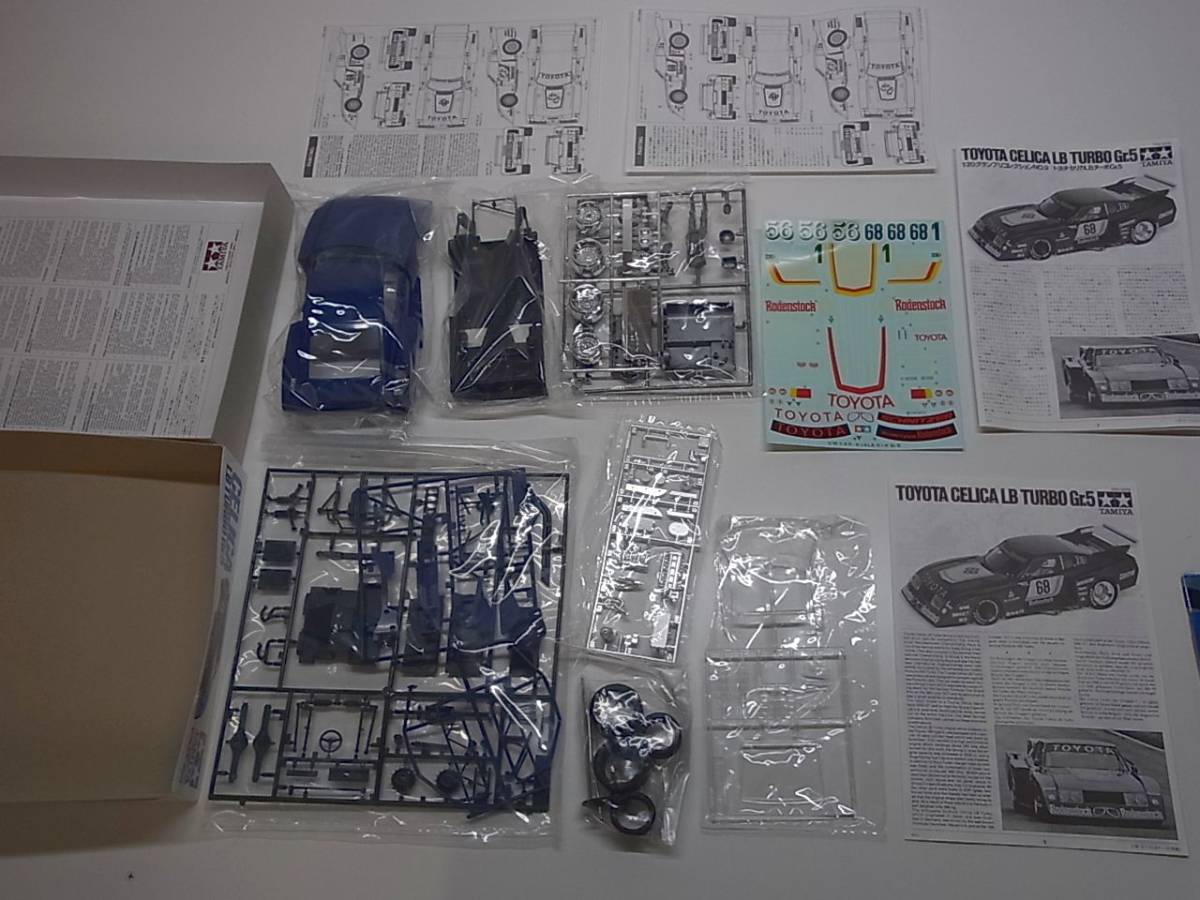 Toyota Celica LB turbo Gr 5 Rodenstock.S Tamiya 1/20◆PB13C 原文:トヨタ セリカ LBターボ Gr5 Rodenstock. S タミヤ 1/20◆PB13C