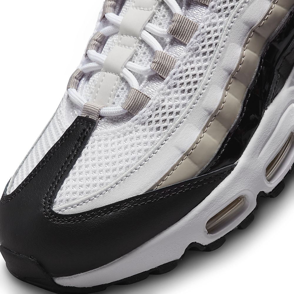 ☆NIKE W AIR MAX 95 白/薄灰/黒 22.5cm ナイキ ウィメンズ エア マックス 95 DR2550-100の画像6