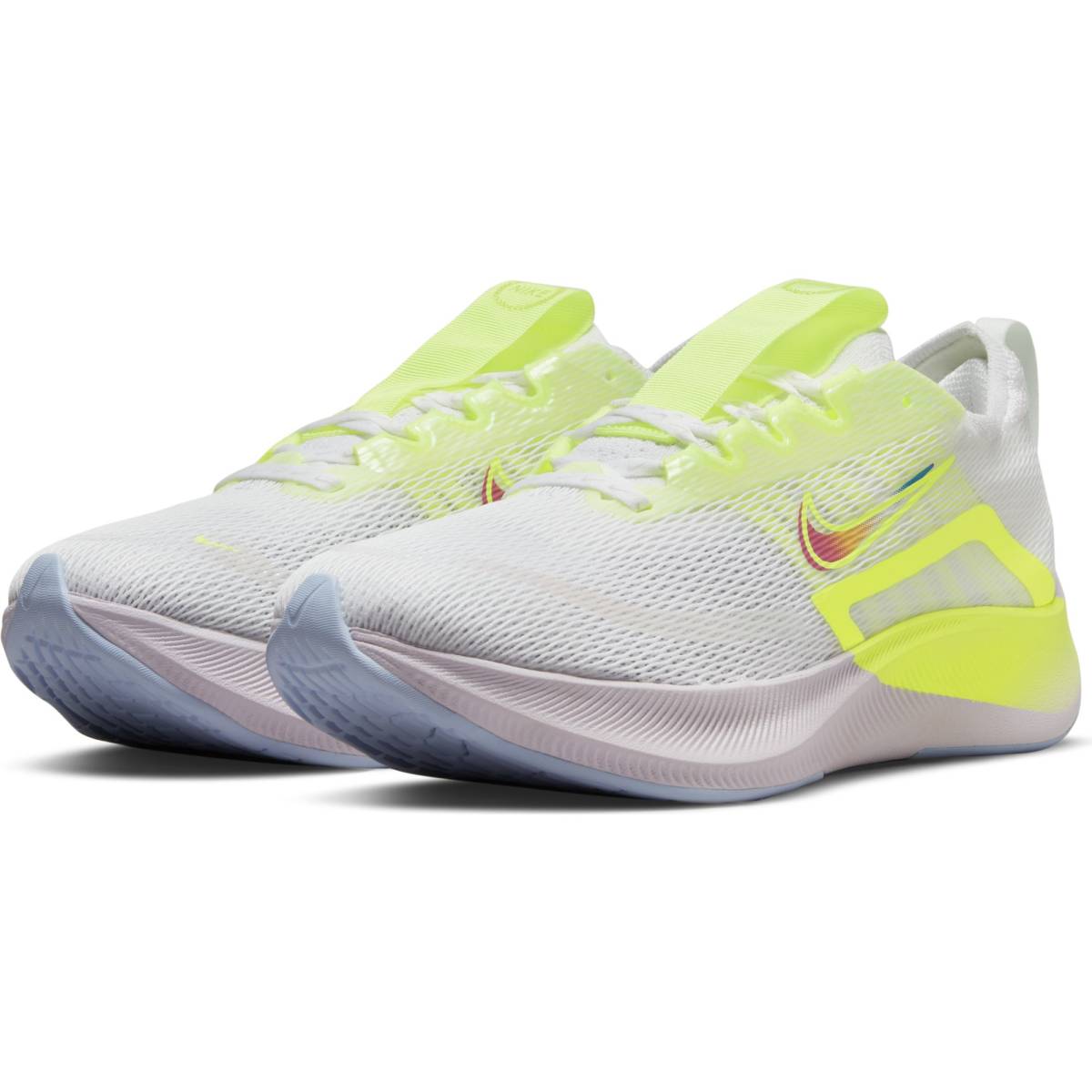 ☆ nike wmns Zoom Fly 4 Prm белый/флуоресцентный желтый/розовый/розовый/синий 22,5 см Nike Women's Zoom Fly 4 Premium DN2658-101